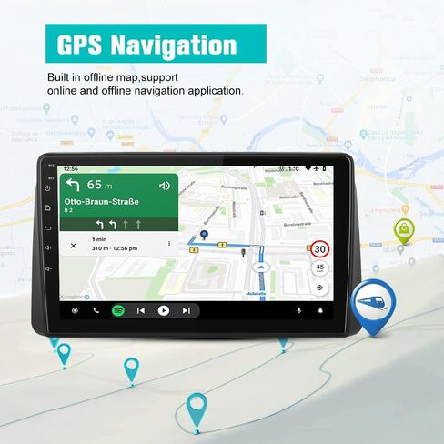 Car Radio Stereo Head Unit for Dodge Grand Caravan 2008-2020 Town & Country 2011-2016 in Kuwait