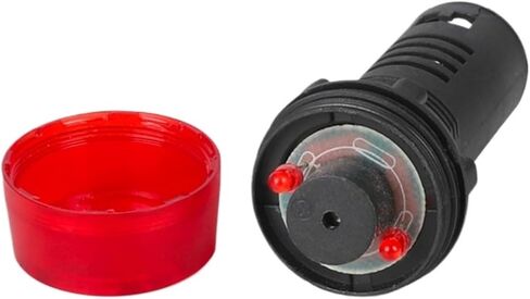 Buzzer LAY5s-FM red Alarm Intermittent Flashing 220V Sound and Light Warning Light 24V in Saudi Arabia