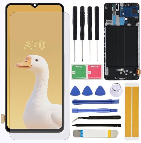 LCD Screen Replacement for Samsung Galaxy A72 6.7inch SM-A725M SM-A725F SM-A725F/DS SM-A726B SM-A726B/DS Assembly LCD Display Touch Screen Digitizer with Repair Tools Kit in Saudi Arabia