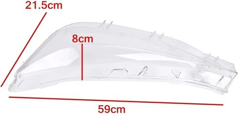 Car Headlight Lens Glass Lampshade Led Headlamp Lens Cover Compatible for Bmw F30 F31 3 Series 2016 2017 2018 2019 Headlight Cover Shell(Left) in Saudi Arabia