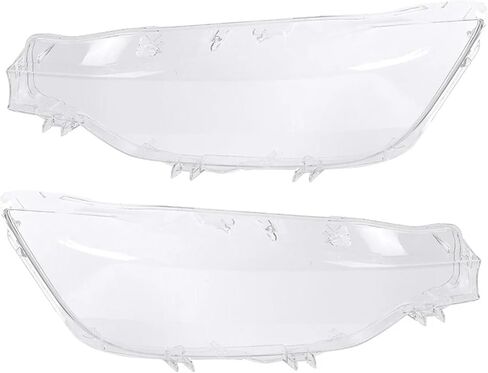 Car Headlight Lens Glass Lampshade Led Headlamp Lens Cover Compatible for Bmw F30 F31 3 Series 2016 2017 2018 2019 Headlight Cover Shell(Left) in Saudi Arabia