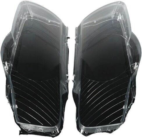زوج عدسة المصباح الأمامي غطاء متوافق لشركة فولكس فاجن باسات Magotan B6 R36 2006-2011 سيارة العلوي كشافات غطاء واضح المصابيح الأمامية قذيفة غطاء in Kuwait