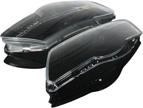 زوج عدسة المصباح الأمامي غطاء متوافق لشركة فولكس فاجن باسات Magotan B6 R36 2006-2011 سيارة العلوي كشافات غطاء واضح المصابيح الأمامية قذيفة غطاء in Kuwait