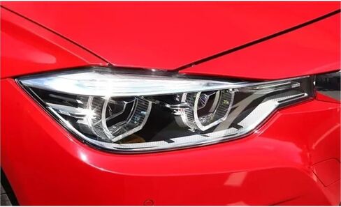 Headlight Cover Compatible for Bmw F30 F31 3 Series 2016-2019 Car Headlight Lens Glass Lampshade LED Headlight Lamp Lens Shell Kit 1 Pair(Left) in Saudi Arabia