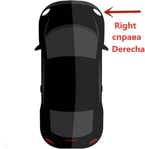 غطاء عدسة المصباح الأمامي للسيارة متوافق مع VW Golf 7 MK7 GTI 2014 2015 2016 2017 عاكس الضوء الشفاف الشفاف (قطعة واحدة على اليمين) in Saudi Arabia
