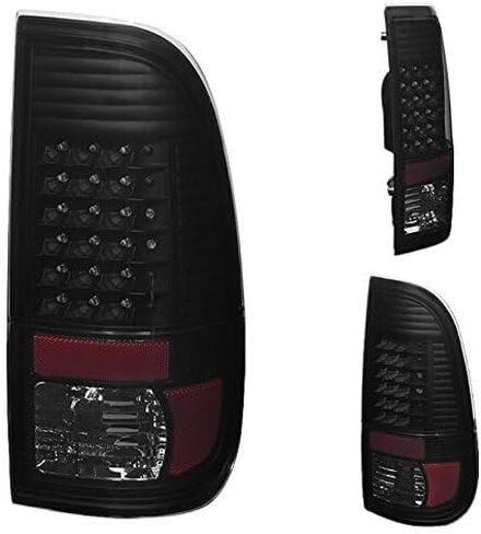 AKKON - For Black Smoke 08-16 Ford F-Series Superduty Pickup Truck LED Tail Lights Brake Lamp Replacement Pair in Saudi Arabia