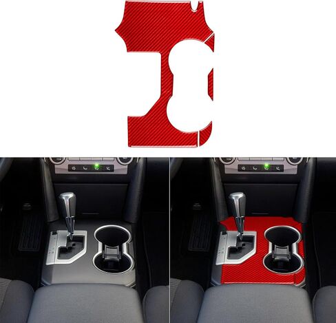ملصق ديكور بإطار لوحة مضادة للخدش لوحدة التحكم Gear Shifter متوافق مع Toyota Camry 2012 2013 2014 ملحقات تزيين السيارة الداخلية - A in Kuwait