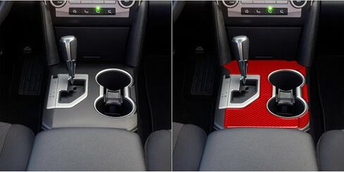 ملصق ديكور بإطار لوحة مضادة للخدش لوحدة التحكم Gear Shifter متوافق مع Toyota Camry 2012 2013 2014 ملحقات تزيين السيارة الداخلية - A in Kuwait