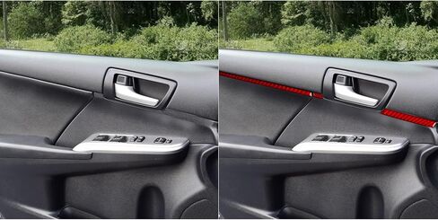 ملصق ديكور بإطار لوحة مضادة للخدش لوحدة التحكم Gear Shifter متوافق مع Toyota Camry 2012 2013 2014 ملحقات تزيين السيارة الداخلية - A in Kuwait