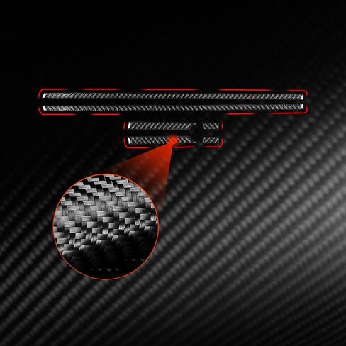 ملصق ديكور بإطار لوحة مضادة للخدش لوحدة التحكم Gear Shifter متوافق مع Toyota Camry 2012 2013 2014 ملحقات تزيين السيارة الداخلية - A in Kuwait