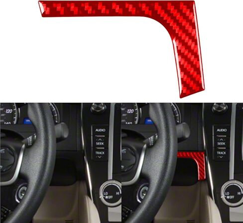 ملصق ديكور بإطار لوحة مضادة للخدش لوحدة التحكم Gear Shifter متوافق مع Toyota Camry 2012 2013 2014 ملحقات تزيين السيارة الداخلية - A in Kuwait
