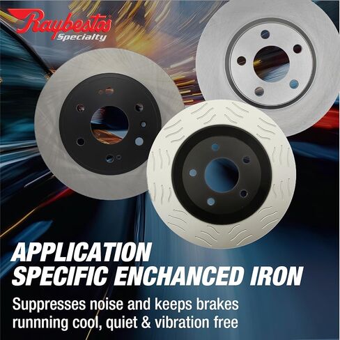 Raybestos Specialty Street Performance Automotive Replacement Front Brake Rotor for Select 2012-2016 Honda CR-V (981040) in Saudi Arabia