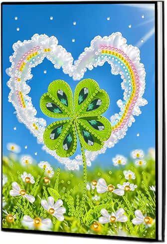 Butterfly Diamond Painting Notebook for Adults, A5 Spring Diamond Art Journal and DIY Sketchbook, Diamonds Art Kit Supplies,Gift for Beginners, Craft Lovers, Artists. (Butterfly) in Saudi Arabia