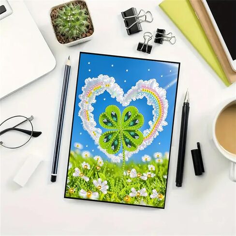 Butterfly Diamond Painting Notebook for Adults, A5 Spring Diamond Art Journal and DIY Sketchbook, Diamonds Art Kit Supplies,Gift for Beginners, Craft Lovers, Artists. (Butterfly) in Saudi Arabia
