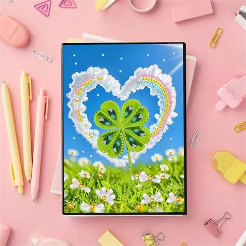 Butterfly Diamond Painting Notebook for Adults, A5 Spring Diamond Art Journal and DIY Sketchbook, Diamonds Art Kit Supplies,Gift for Beginners, Craft Lovers, Artists. (Butterfly) in Saudi Arabia
