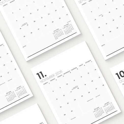 التقويم المغناطيسي للثلاجة 2025 - تقويم الثلاجة متعدد الاستخدامات 6 × 9 2025 يعمل حتى يونيو 2026 - سهولة التخطيط باستخدام مغناطيس تقويم الثلاجة الجمالي - كارتو - الحد الأدنى in Kuwait