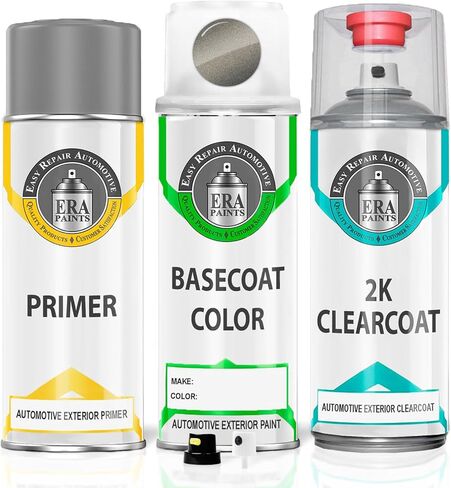 ERA Paints WA441B/GMU - Pepperdust Metallic 2 for CADILLAC Exact Match Automotive Touch Up Paint Spray - Essential Kit in Saudi Arabia