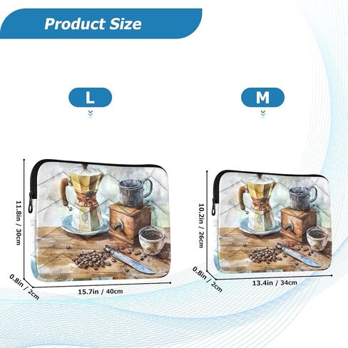 هيكل عظمي جمجمة (10) حافظة كمبيوتر محمول مقاس 15.6 بوصة، حقيبة كمبيوتر محمول واقية وحقيبة كمبيوتر محمول وحقيبة كمبيوتر محمولة للعمل أثناء السفر in Kuwait