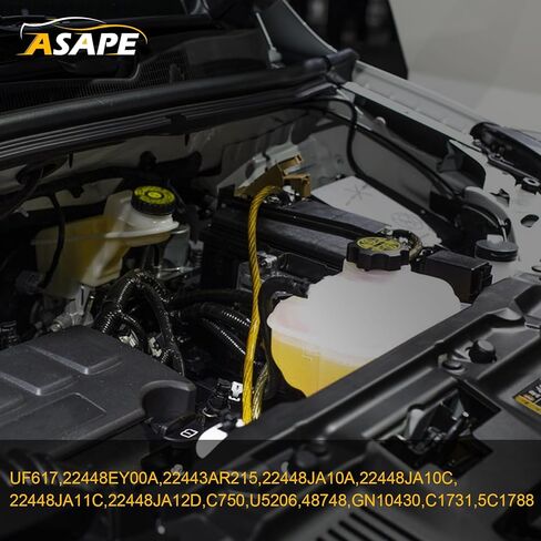 ASAPE 6 Ignition Coil Pack with 6 Spark Plugs for 2013 Infiniti EX37, FX37 (2008-2013), G37 (2011-2013), M37 (2014), Q50 3.7L - Replace UF617 in Saudi Arabia