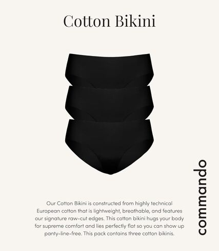 commando Women's 3pk Cotton Bikini in Saudi Arabia