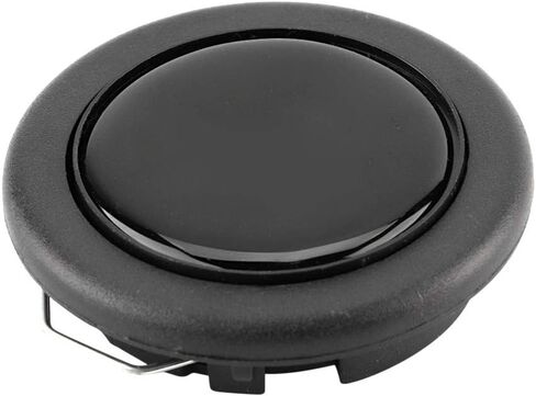 Universal Modified Car Steering Wheel Horn Button High Durability Easy Install Exquisite Workmanship Metal Plastic Black 1.7oz Shown in Saudi Arabia