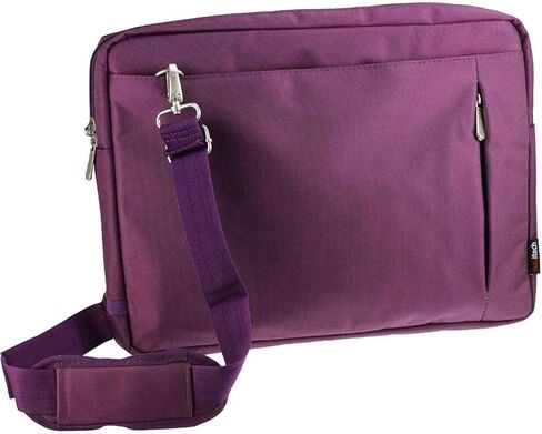 Navitech Purple Sleek Water Resistant Travel Bag - Compatible with Dell Latitude 5285 2-in-1 12.3" Laptop in Saudi Arabia