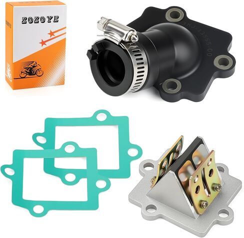 For Polaris Predator Sportsman Scrambler 50 90 Carburetor Intake Manifold Boot w/Reed Valve 2001-2006 0450065 in Saudi Arabia
