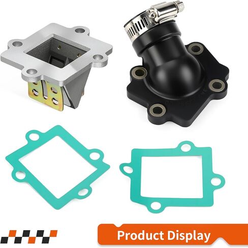 For Polaris Predator Sportsman Scrambler 50 90 Carburetor Intake Manifold Boot w/Reed Valve 2001-2006 0450065 in Saudi Arabia