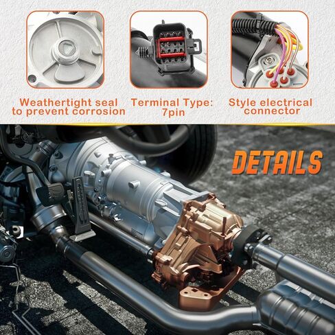 600-800 Transfer Case Motor Fit for Ford Bronco II: 1990 | Explorer 1991-1995 | Ranger 1990-1995 | Fit for Mazda B2300 B3000 B4000 1994 | Navajo 1991-1994, OE# E8TZ7G360A, E8TZ7G360CA, in Saudi Arabia