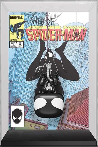Funko Pop! Comic Cover: Web Of Spider-man #8 - Spider-Man - Spider-Man - Collectable Vinyl Figure - Gift Idea - Official Merchandise - Toys for Kids & Adults - Movies Fans in Saudi Arabia
