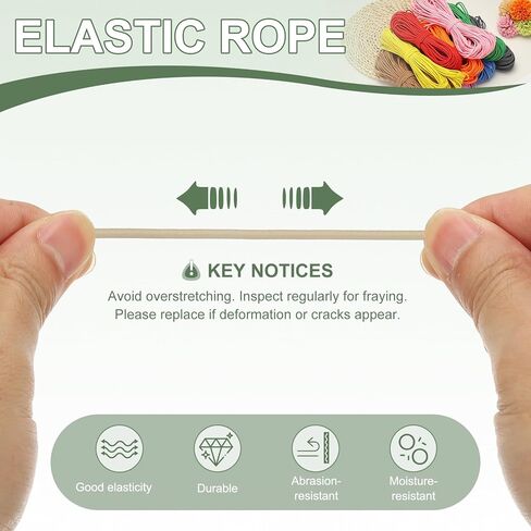 Shock Cord, Elastic Cord Marine Grade Bungee Rope Stretch String - Fitting for (DIY Projects - Sewing - Tie Downs - Tent Pole - Kayak Strap) 1/8 Inch x 33 ft & Hot Pink in Kuwait