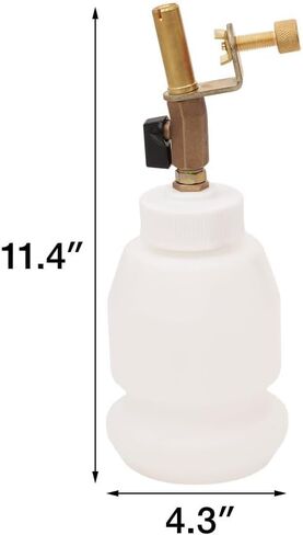 1 Liter Master Cylinder Brake Fluid Refilling Bottle, Brake Service Dispensing Bleeder Bottle, Safe to Prevent Any Spatter in Kuwait