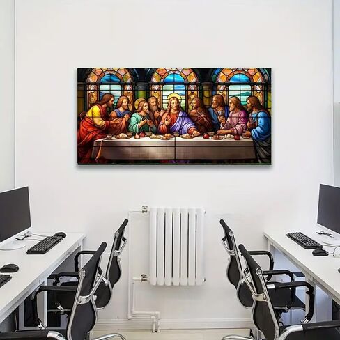 COHAYISY 5D DIY Last Supper Diamond Painting Kits for Adults, Large Size Full Drill Diamond Arts Rhinestone Pasted, DIY Painting Diamond Dot Arts Crafts for Home Wall Decor Gift 31.5 X 15.7inch in Saudi Arabia