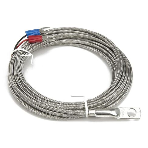 FTARR02 K E J Type 4m Metal screening Cable 6mm Diameter Hole Ring Head thermocouple Temperature Sensor(K Type) in Saudi Arabia