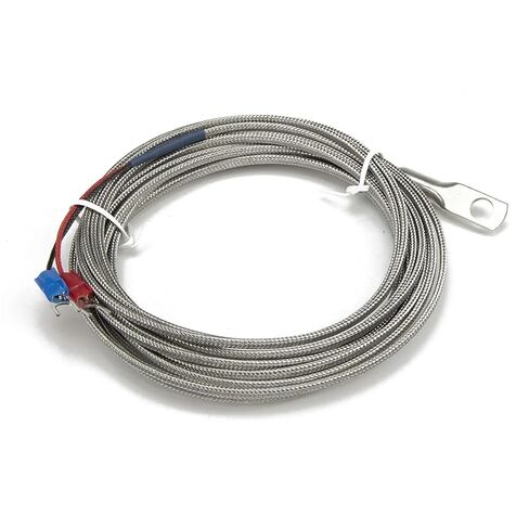 FTARR02 K E J Type 4m Metal screening Cable 6mm Diameter Hole Ring Head thermocouple Temperature Sensor(K Type) in Saudi Arabia