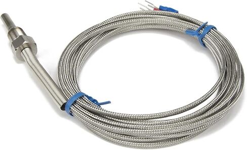 FTARP09 K Type 30mm Probe Length 3 metres Cable thermocouple Temperature Sensor PT1/8 3/8 Thread(PT3 8) in Kuwait