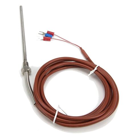 FTARP09 PT100 Type 2m Silica Gel Cable 150mm 316L Probe Head RTD Temperature Sensor M8 Thread in Saudi Arabia