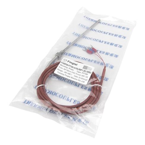 FTARP09 PT100 Type 2m Silica Gel Cable 150mm 316L Probe Head RTD Temperature Sensor M8 Thread in Saudi Arabia