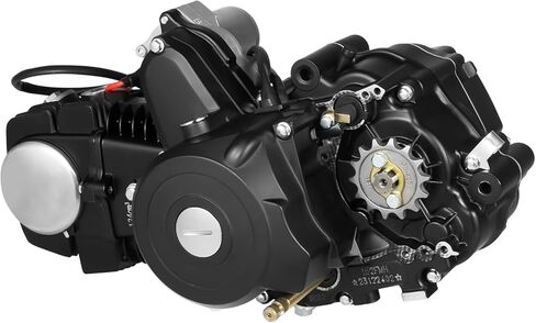 محرك دراجة نارية عمودي 125cc 7.64HP ATV، محرك أسطوانة واحدة رباعي الأشواط مع ناقل حركة يدوي 4 سرعات مبرد بالهواء CDI لدراجة نارية ATV 7500 دورة في الدقيقة in Kuwait