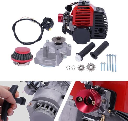 محرك دراجة نارية عمودي 125cc 7.64HP ATV، محرك أسطوانة واحدة رباعي الأشواط مع ناقل حركة يدوي 4 سرعات مبرد بالهواء CDI لدراجة نارية ATV 7500 دورة في الدقيقة in Kuwait