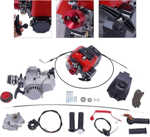 محرك دراجة نارية عمودي 125cc 7.64HP ATV، محرك أسطوانة واحدة رباعي الأشواط مع ناقل حركة يدوي 4 سرعات مبرد بالهواء CDI لدراجة نارية ATV 7500 دورة في الدقيقة in Kuwait