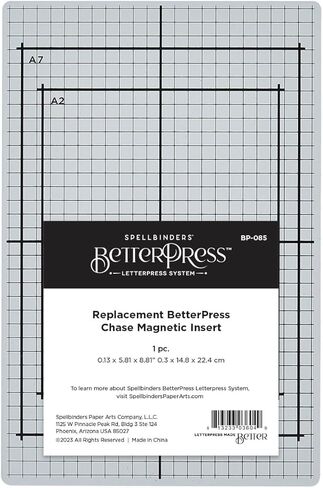 Spellbinders Chase Magnetic Insert, White in Saudi Arabia