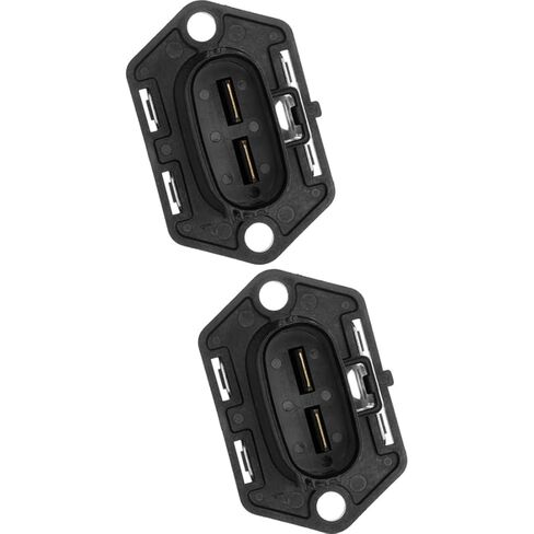 Engine Cooling Fan Module for Chevrolet Silverado 1500 2009-2013 for Chevrolet Tahoe 2008-2013 for GMC Sierra 1500 2009-2013 for Cadillac Escalade 2009-2013 for GMC Yukon 2008-2013 2 x in Saudi Arabia