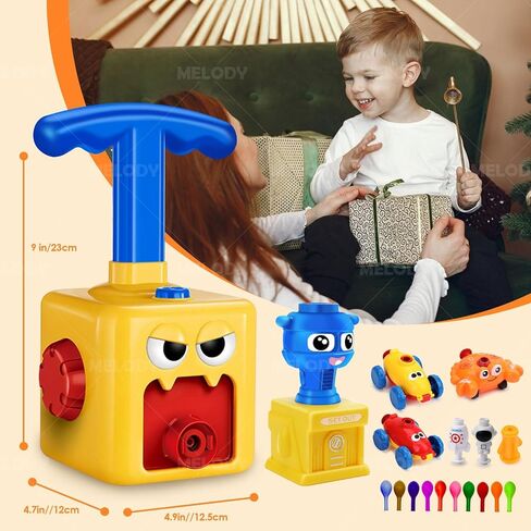 Balloon Launcher Toy Set (3 Launchers + 6 Balloons) - Triple Launch Modes, STEM Outdoor Fun for Kids Ages 4-8, Birthday Gifts & Party Games in Saudi Arabia
