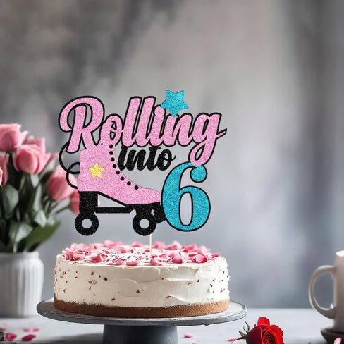 المتداول في 11 كعكة توبر الأسطوانة تزلج سعيد 11 عيد ميلاد كعكة توبر 11 أحد عشر عاما المتداول الرجعية فتاة نادي الهيب هوب موضوع حزب كعكة لوازم الديكور للأطفال الفتيات in Kuwait