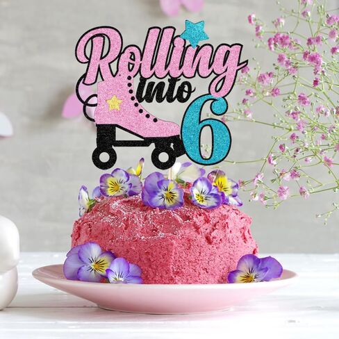 المتداول في 11 كعكة توبر الأسطوانة تزلج سعيد 11 عيد ميلاد كعكة توبر 11 أحد عشر عاما المتداول الرجعية فتاة نادي الهيب هوب موضوع حزب كعكة لوازم الديكور للأطفال الفتيات in Kuwait