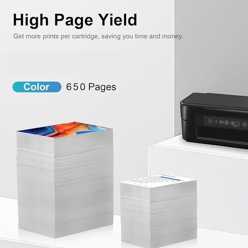 2Pack 110XL High Yield Ink Cartridge CB304AN Tri-Color Remanufactured Compatible with HP 110 Tricolor Ink Cartridge for photosmart Printer in Saudi Arabia