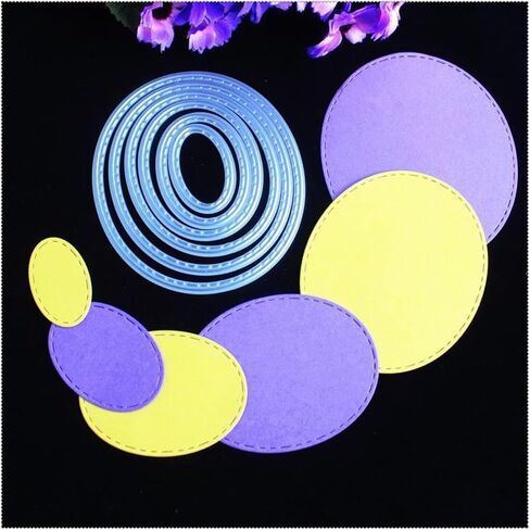 Mvchifay قطع يموت استنسل معدني أداة سكرابوكينغ DIY الحرفية الكربون الصلب النقش قالب لصنع البطاقات الورقية (مغلف الحب - 14.3 × 11.3 سم") in Kuwait