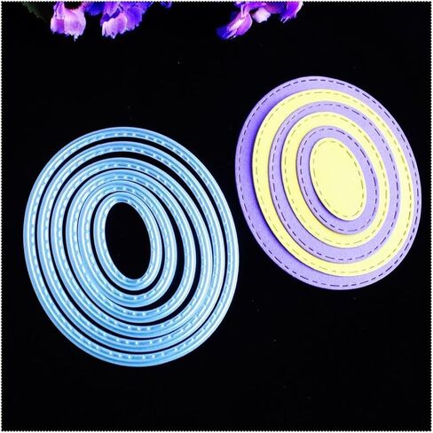 Mvchifay قطع يموت استنسل معدني أداة سكرابوكينغ DIY الحرفية الكربون الصلب النقش قالب لصنع البطاقات الورقية (مغلف الحب - 14.3 × 11.3 سم") in Kuwait