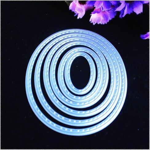 Mvchifay قطع يموت استنسل معدني أداة سكرابوكينغ DIY الحرفية الكربون الصلب النقش قالب لصنع البطاقات الورقية (مغلف الحب - 14.3 × 11.3 سم") in Kuwait